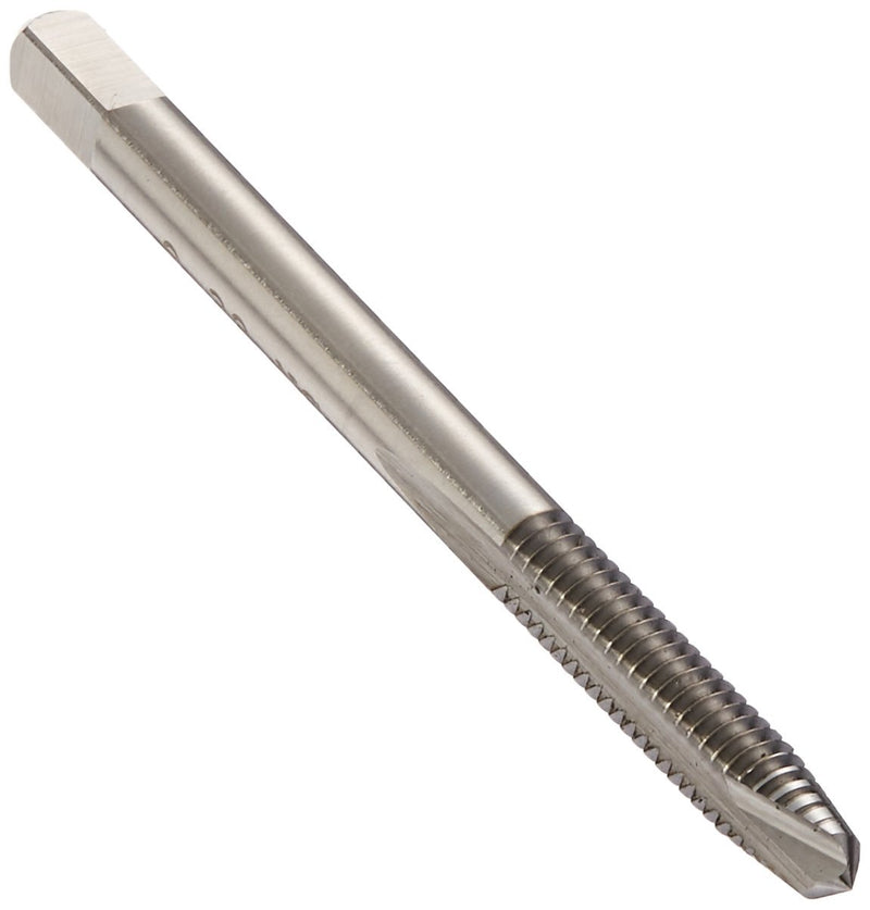 Kodiak Cutting Tools KCT207722 USA Made Spiral Point Plug Tap, 2 Flute, 8 Diameter x 32 TPI, Ground Threads, High Speed Steel, 8-32 Size