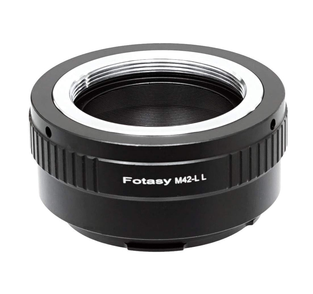 Fotasy Adjustable M42 Lens to Leica L Adapter, M42 Leica T Adapter, M42 Leica SL Adapter, M42 Lens to Panasonic S Adapter, M42 Sigma L, fits Leica SL TL2 TL T & Panasonic Lumix S1 S1H S1R, Sigma fp M42 - Leica L