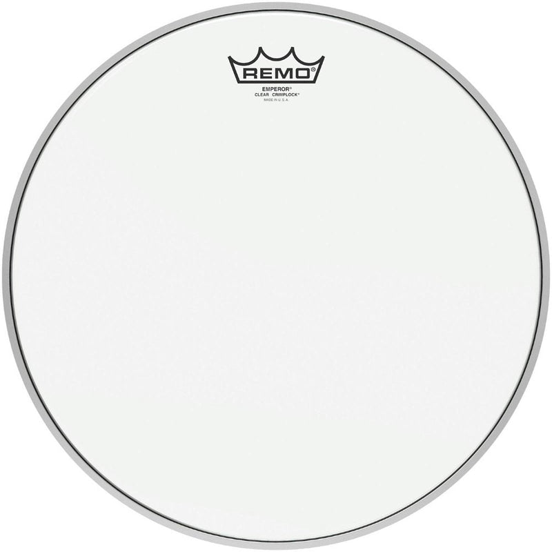 Remo BE-0314-MP 14-Inch Emperor Crimplock Drum Head, Clear