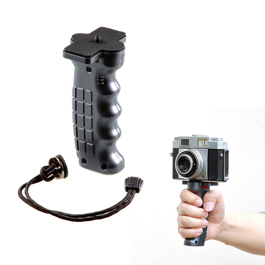 Photography & Cinema Pistol Grip Handle with Standard 1/4" Screw for DSLR Mirrorless Camera, Video Stabilizer Handle, 5x3x2 inch