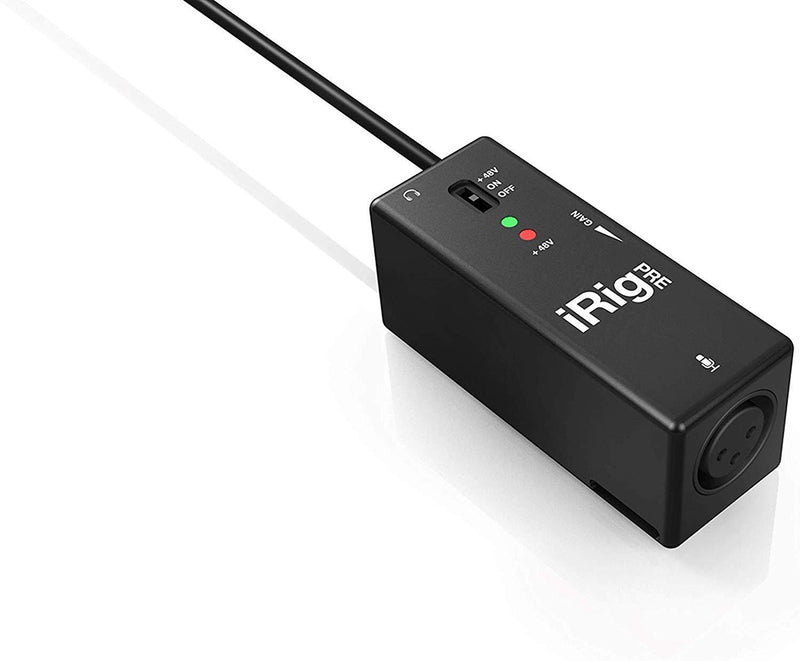 [AUSTRALIA] - IK Multimedia iRig Pre Microphone Preamp For Smartphones And Tablets Analog 