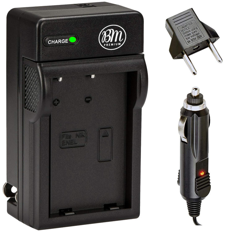 BM Premium EN-EL5 Battery Charger for Nikon Coolpix P80, P90, P100, P500, P510, P520, P530 Digital Camera