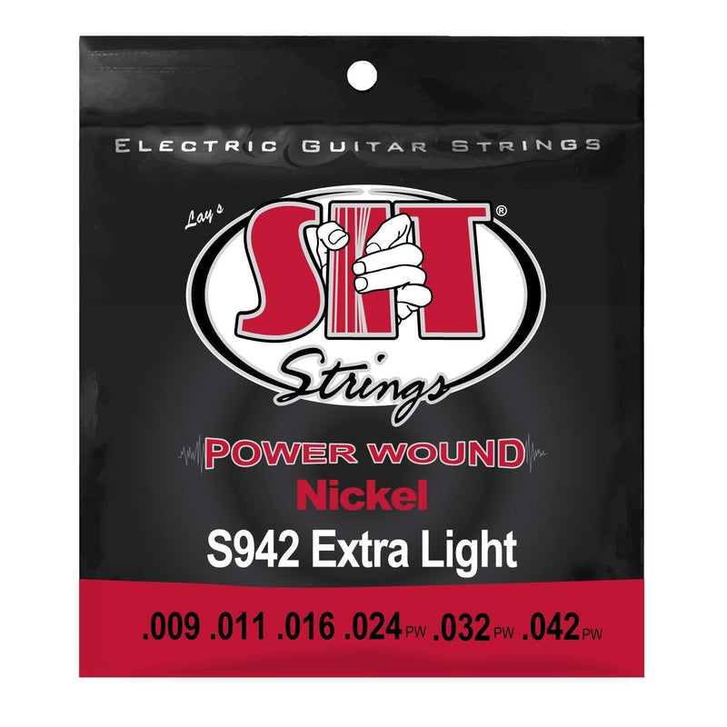 SIT Strings Electric Guitar Strings (S942) Ex. Light 9-42