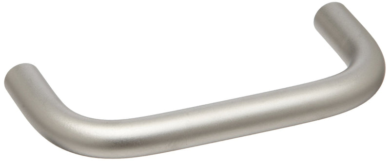 Stainless Steel Metric Pull Handle with Threaded Holes, Round Grip, Sandblasted Finish, 235mm Center-to-Center, 43mm Projection, 10mm Grip Size (Pack of 1) 235 millimeters Center-to-Center, 43 millimeters Height