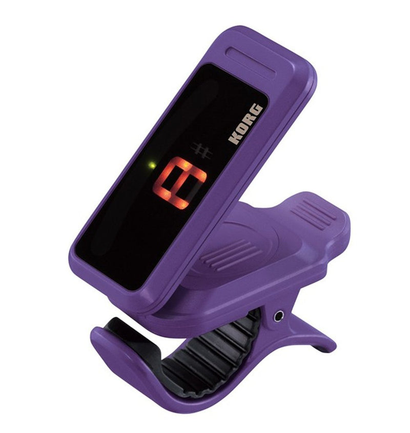 Korg PC1 Pitchclip Clip-On Chromatic Tuner - Violet