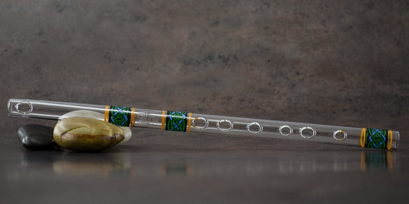 Hall Crystal Flute 11291 - Inline Glass Piccolo in C - Bristol Celtic