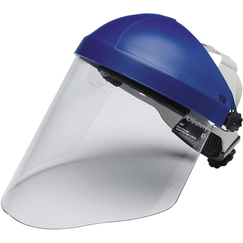 3M Ratchet Headgear H8A with Clear Polycarbonate Faceshield WP96 82783