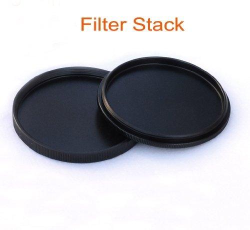 Fotasy 40.5mm Metal Filter Stack Caps, Filter Stack 40.5mm, Aluminum Alloy, Slim Stack fits 40.5mm UV CPL Fader ND Filter