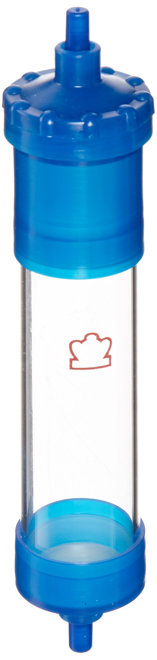 Kimble Flex-Column 420401-2510 Borosilicate Glass Economy Chromatography Columns, 49ml Volume, 2.5cm ID, 10cm Length, 4.91cm3 Cross Sectional Area , White 49ml Volume, 10cm Length 1