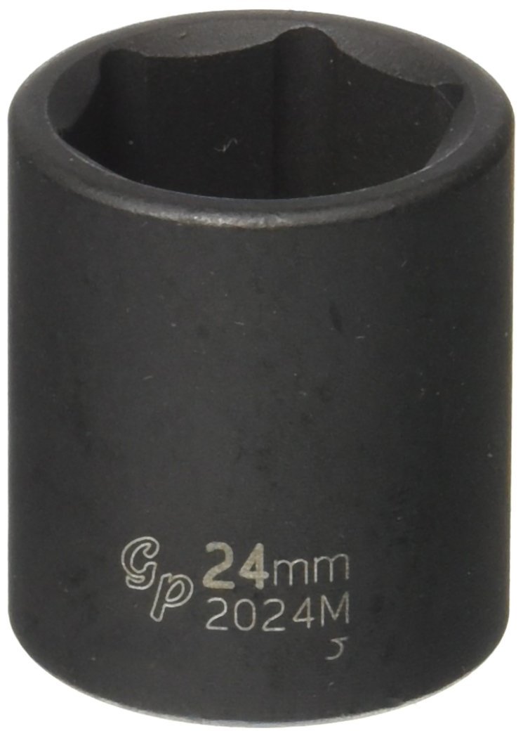 Grey Pneumatic (2024M) 1/2" Drive x 24mm Standard Socket
