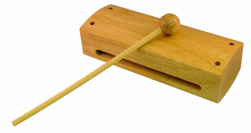 Suzuki Musical Instrument Corporation WB-200 Wood Block with Mallet With Out Handle