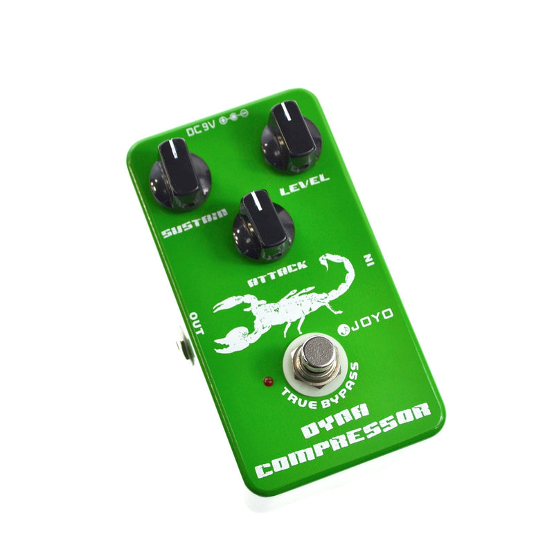 [AUSTRALIA] - JOYO JF-10 Dynamic Compressor Pedal with Very Low Noise re-Creation the Classic Ross Compressor for Electric Guitar & Bass True Bypass 