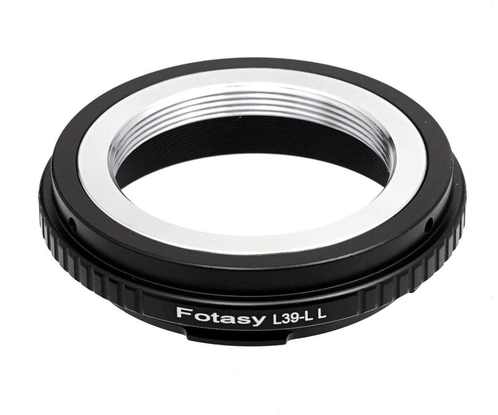 Fotasy Copper M39 Lens to Leica L Adapter, Infinity Focus, Leica M39 39mm Lens Adapter for Leica TL SL Panasonic S Mount, fits on Leica SL/Leica TL2/ Leica TL/ Leica T &Panasonic Lumix S1 S1R M39 - Leica L