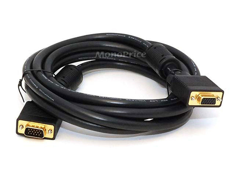 [AUSTRALIA] - Monoprice 10ft SVGA Super VGA M/F Monitor Cable w/ ferrites 10 Feet 