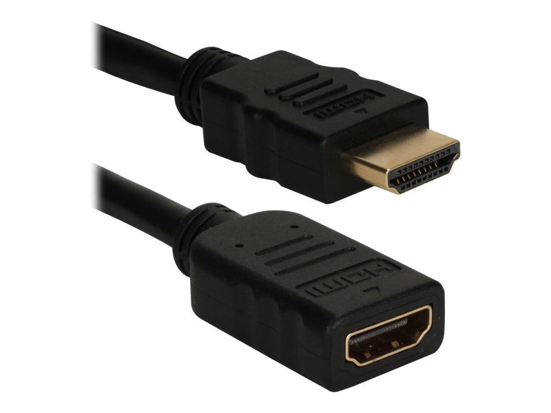QVS Shielded HDMI with Ethernet Extension Cable Black (HDXG-3M)