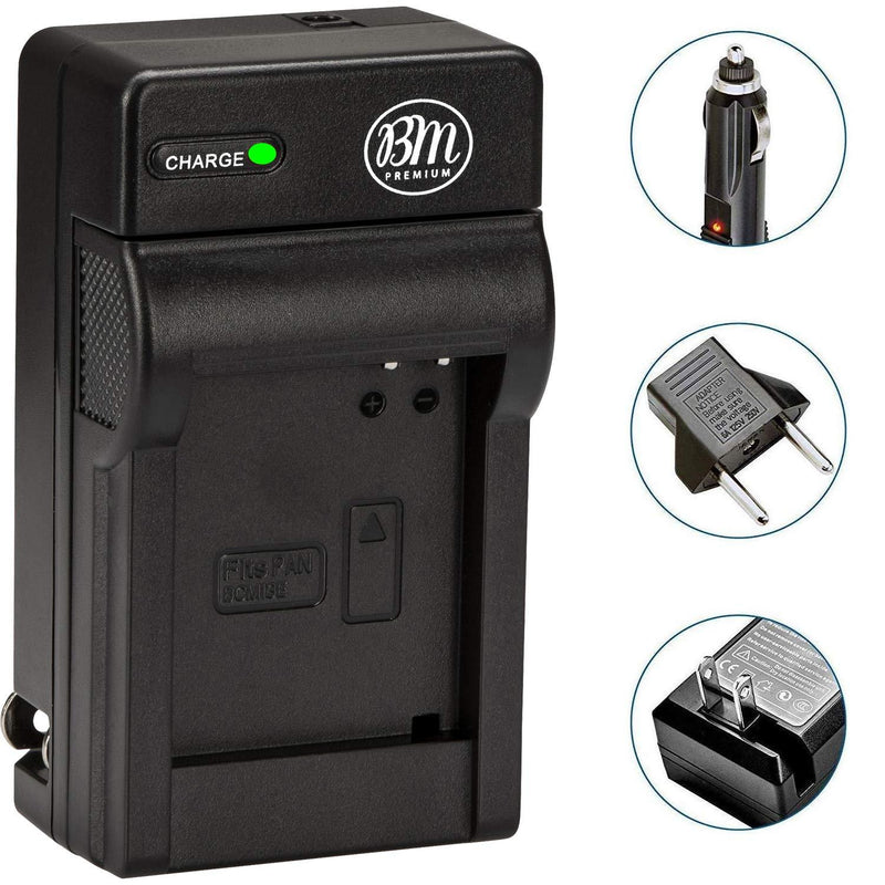 DMWBCG10 Battery Charger Panasonic Lumix DMC-ZS20 Digital Camera + More!!