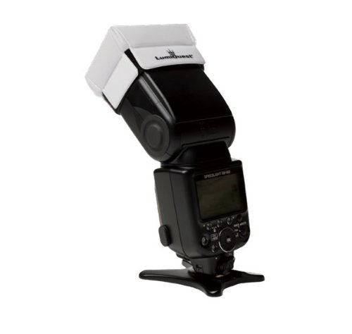 [AUSTRALIA] - LumiQuest UltraBounce LQ-116, Light Distribution Device with UltraStrap, Universal Classic Design for External Camera Flashes, Black 