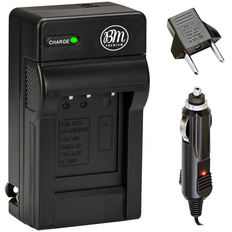 [AUSTRALIA] - BM Premium LI-42B Battery Charger for Olympus Stylus 1040, 1050W, 1060, 1070, 1200, 7000, 7010, 7020, 7030, 7040, Tough 3000, TG-310, TG-320, VR310, VR320, VR330 Digital Camera 