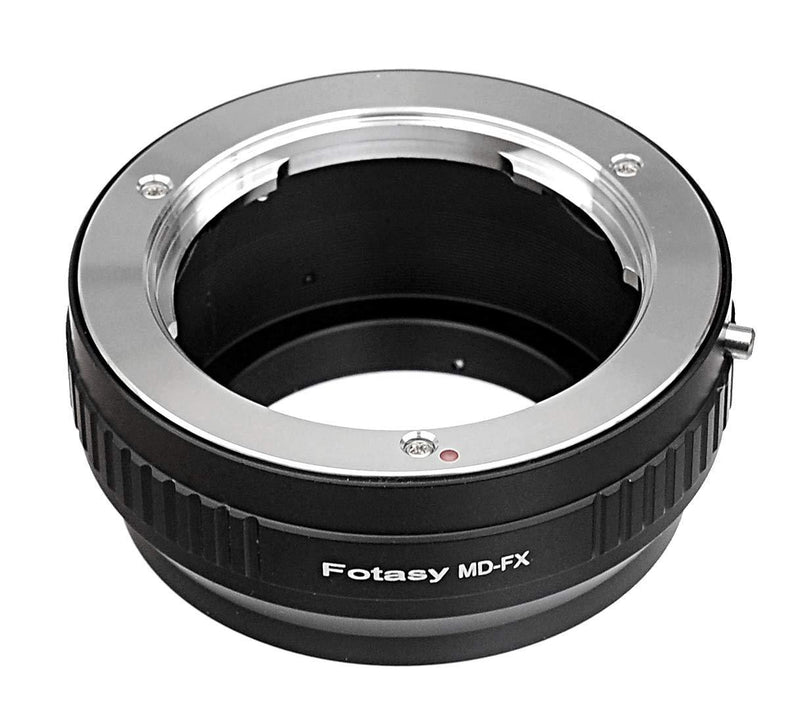 Fotasy Minolta MD Lens to Fuji X Adapter, Minolta MD Rokkor Mount to Fujifilm X Mount Adapter, Compatible with Fujifilm X-Mount Cameras X-Pro2 X-E2 X-E3 X-A5 X-M1 X-T1 X-T2 XT3 X-T10 X-T20 X-T30 X-H1 Minolta MD - FX Adapter