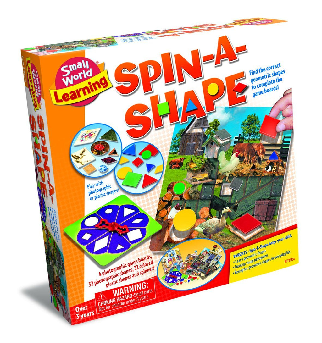 Small World Toys Spin-A-Shape 9725334