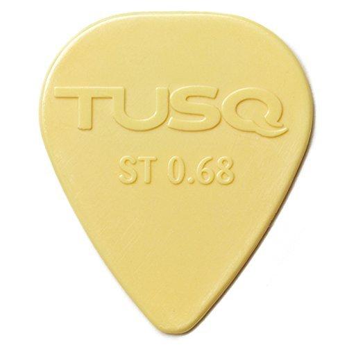 Graph Tech PQP-0068-V6 : TUSQ Standard Guitar Pick 0.68mm Warm Tone - 6 Pack