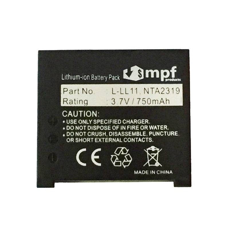 MPF Products 750mAh High Capacity Extended L-LL11 Battery Replacement Compatible with Logitech G7, MX Revolution (Gen 2) and MX Air Mouse