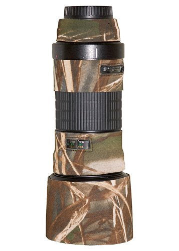 LensCoat Lens Cover for Canon 180 Macro Camouflage Neoprene Camera Lens Protection Sleeve (Realtree Max4 HD) lenscoat Realtree Max4