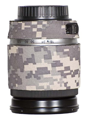 LensCoat Lens Cover for r Canon 18-200 f/3.6-5.6 EF-S is Camouflage Neoprene Camera Lens Protection Sleeve (Digital Camo) lenscoat digital camo