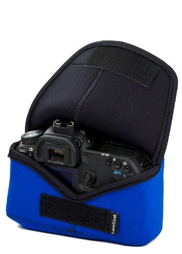 LensCoat BodyBag neoprene protection camera body bag case (Blue) blue