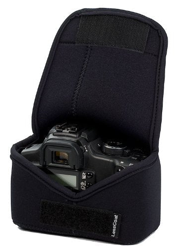 LensCoat BodyBag Compact neoprene protection camera body bag case (Black) Black
