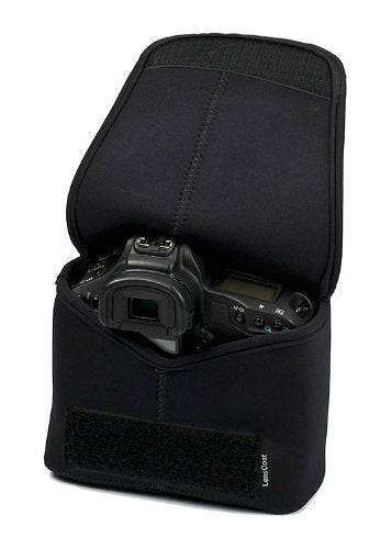 LensCoat BodyBag Pro neoprene protection camera body bag cas (Black) black