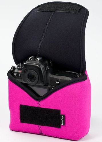 LensCoat BodyBag Pro neoprene protection camera body bag case (Pink) pink