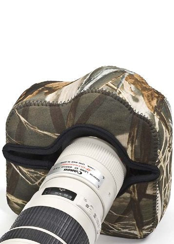 LensCoat BodyGuard Pro camouflage neoprene protection camera body bag case (Realtree Max4 HD) Realtree Max4 HD