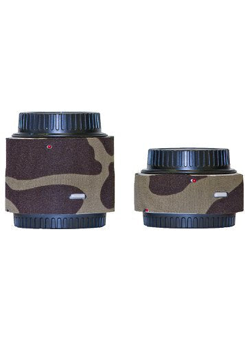 LensCoat Lens Cover for Canon Extender Set III camouflage neoprene camera lens protection (Forest Green Camo)