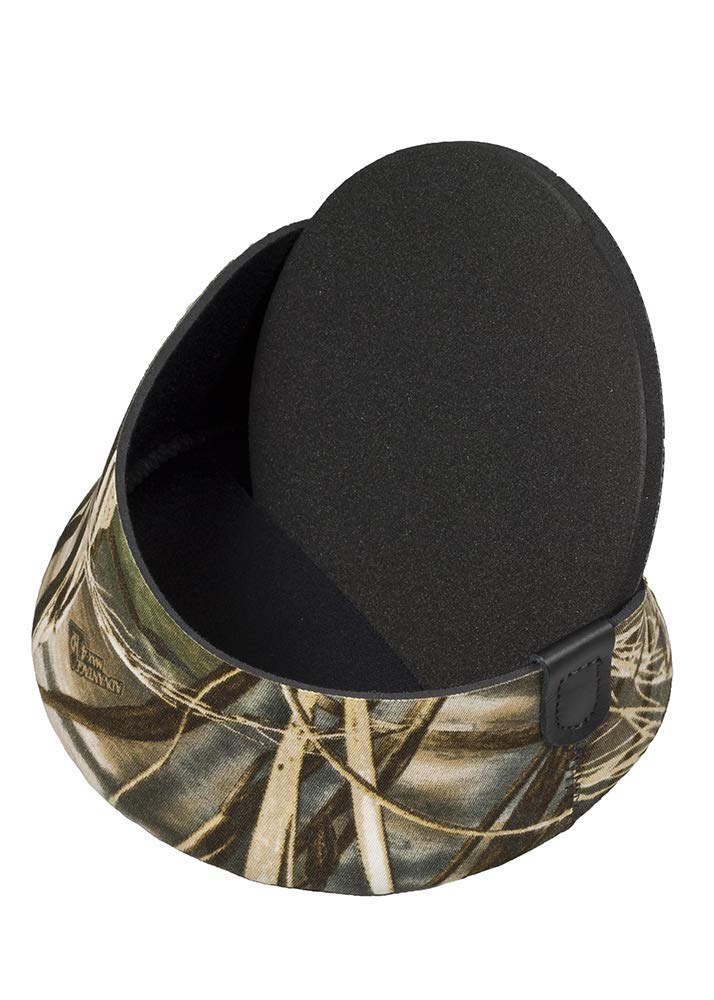 LENSCOAT Hoodie, XX Large Front Neoprene Lens Cap for Hoods from 5.5" to 6.25" - Camera Lens Camouflage Neoprene Protection Realtree Max4 X Large