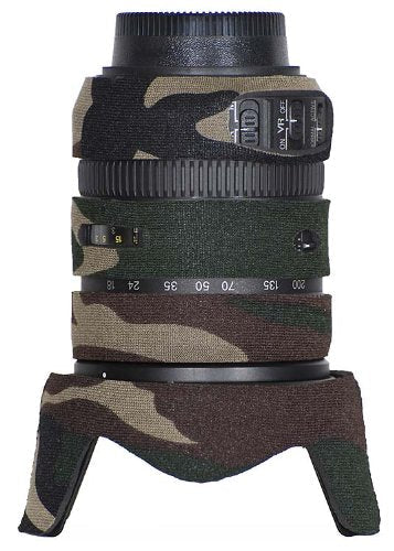 LensCoat LCN18200V2FG Nikon 18-200mm f/3.5-5.6G ED VR II Lens Cover Lens Cover (Forest Green Camo) forest green camo