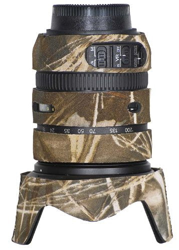 LensCoat LCN18200V2M4 Nikon 18-200mm f/3.5-5.6G ED VR II Lens Cover Lens Cover (Realtree Max4 HD) Realtree Max4