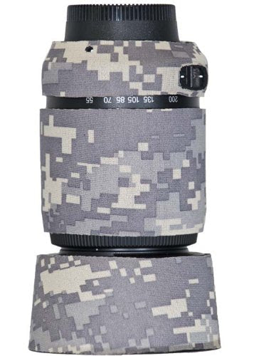 LensCoat LCN55200VRDC Nikon 55-200 f/4-5.6G ED AF-S VR DX Lens Cover (Digital Camo) digital camo