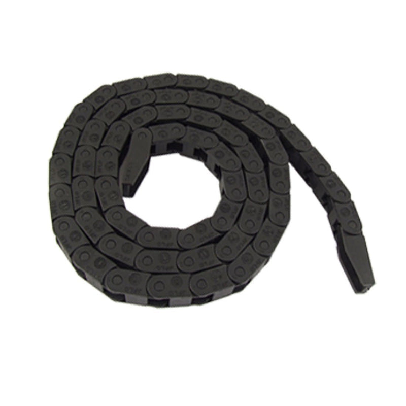 Copapa Plastic Open Type Towline Cable Carrier Drag Chain 7 x 7mm