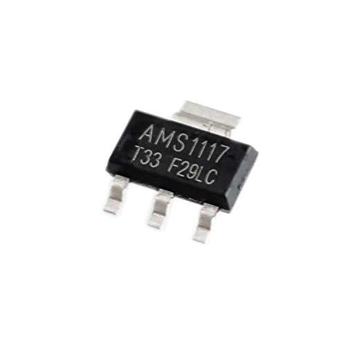 50 pcs AMS1117 3.3V 1A Voltage Regulator AMS1117-3.3V