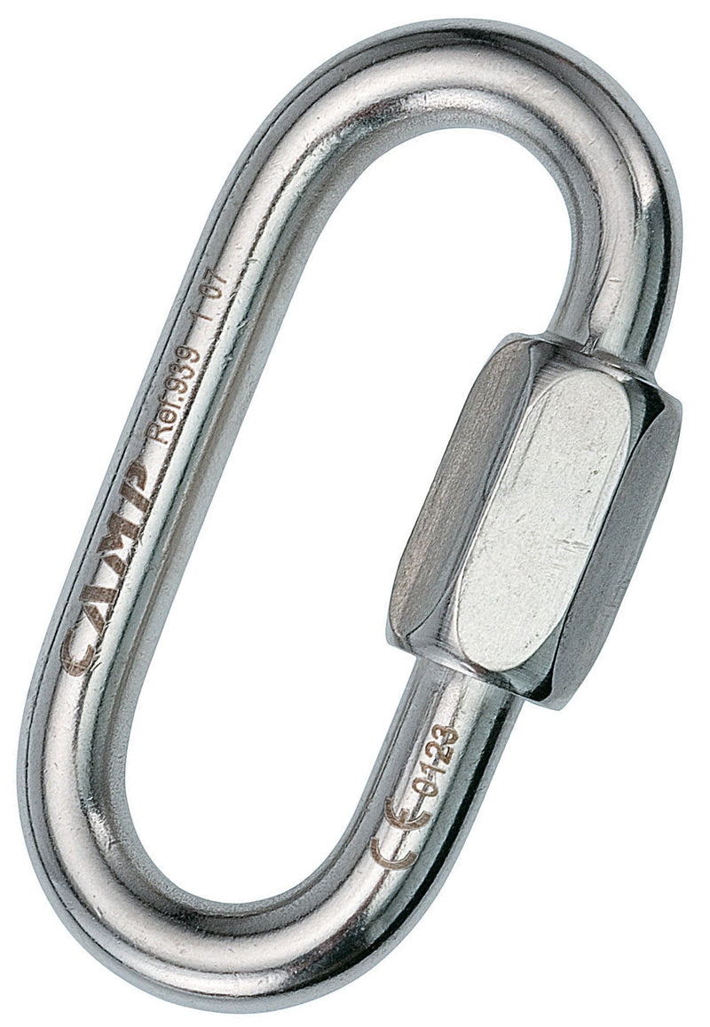 CAMP Oval Quick Link - Steel Stainless 8 mm
