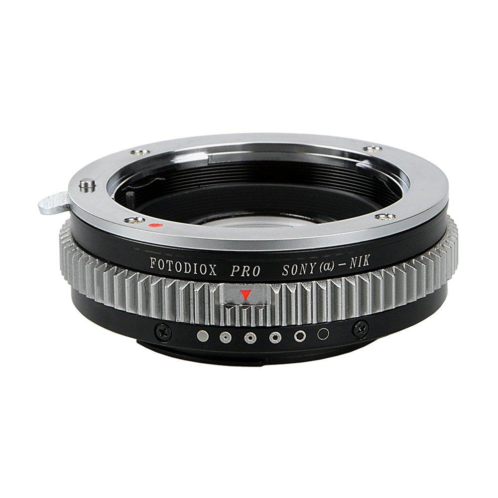 Fotodiox Pro Lens Mount Adapter, Sony Alpha A-Mount (Konica Minolta Maxxum AF) Lens to Nikon Camera Sony A-mount (MAF)