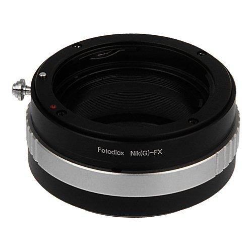 Fotodiox Lens Mount Adapter Compatible with Nikon Nikkor F Mount G-Type D/SLR Lens on Fuji X-Mount Cameras Nikon F G-Type Standard