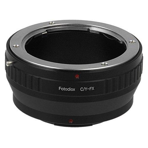 Fotodiox Lens Mount Adapter Compatible with Contax/Yashica (CY) SLR Lens on Fuji X-Mount Cameras Standard