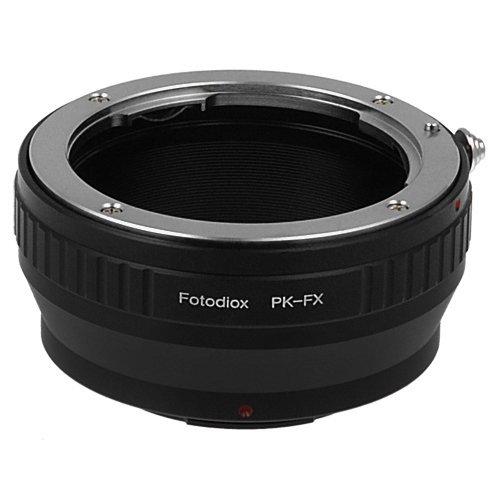 Fotodiox Lens Mount Adapter Compatible with Pentax K Mount (PK) SLR Lens on Fuji X-Mount Cameras Standard