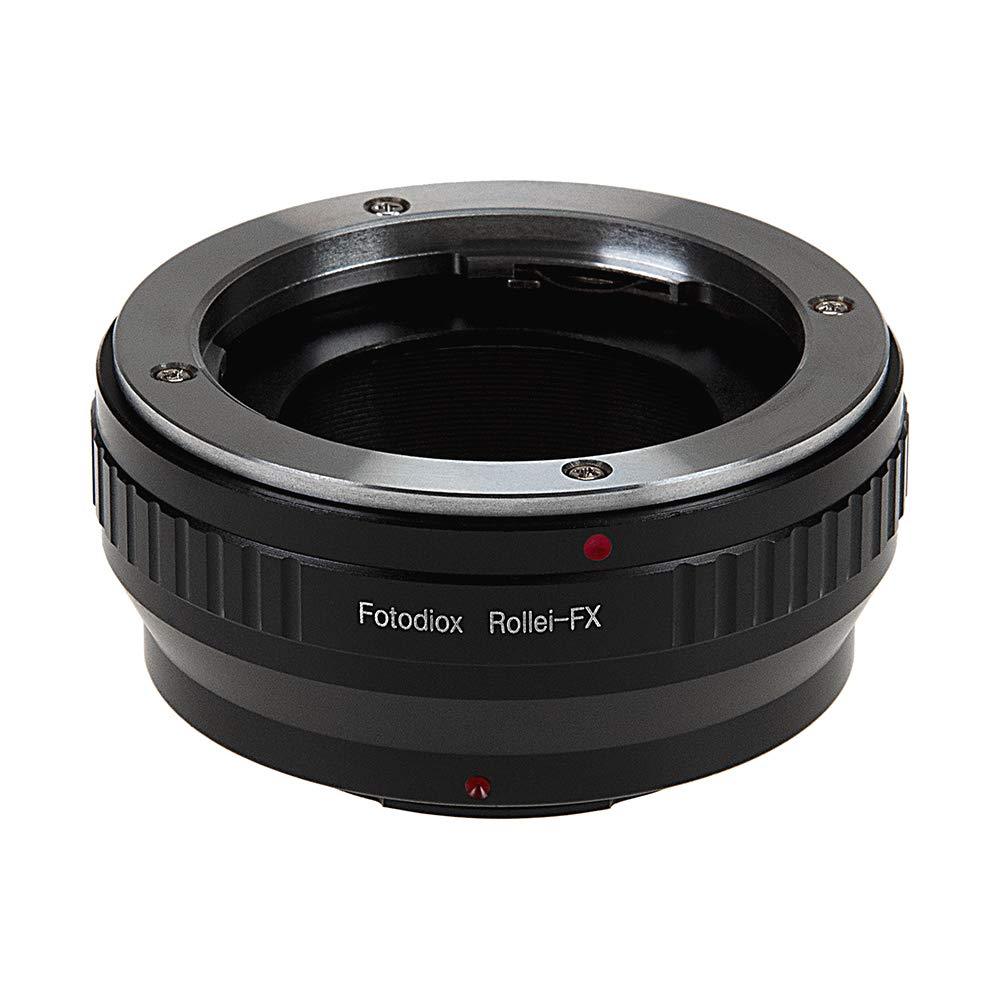 Fotodiox Lens Mount Adapter Compatible with Rolleiflex 35mm (SL35, QBM) SLR Lens on Fuji X-Mount Cameras Rollei (QBM) 35mm Standard