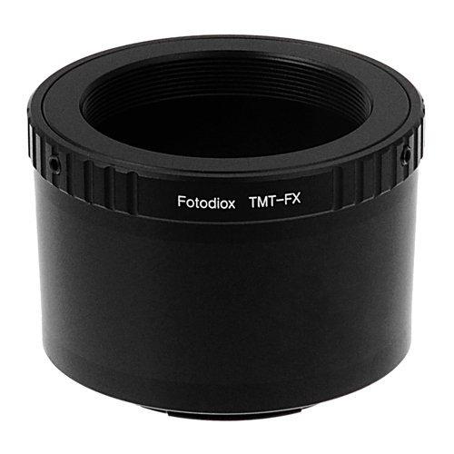 Fotodiox Lens Mount Adapter Compatible with T-Mount (T/T-2) Screw Mount SLR Lens on Fuji X-Mount Cameras Standard