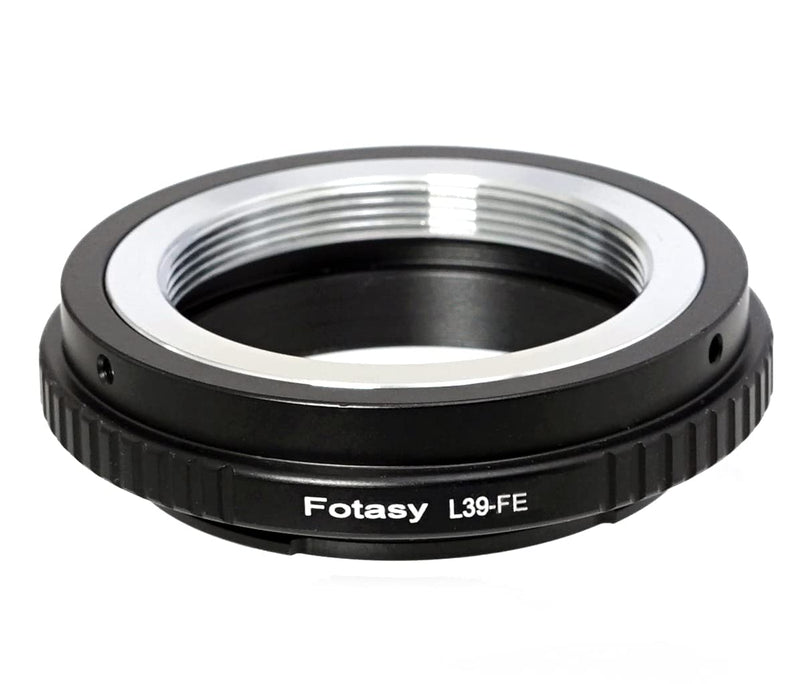 Fotasy Adjustable Leica M39 / L39 / LTM/ 39MM Screw Mount Lens to Sony E-Mount Camera Adapter, fits Sony a6500 a6300 a6000 a5100 a5000 a3500 a3000