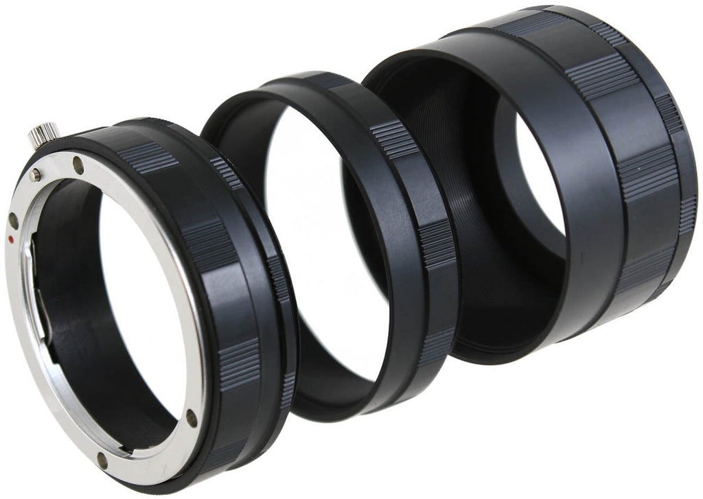 Zeikos Manual Focus Extension Tube Set for Nikon SLR and DSLR Cameras (ZE-ETN)