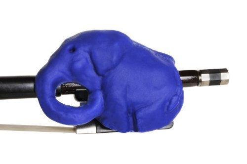 Bright Blue Things 4 Strings CelloPhant Cello / (French-style bow) Bass Bow Hold Teaching Aid Accessory Bright Blue